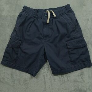 Tommy Bahama Shorts Mens Small Blue Cargo Pockets Drawstring Casual
